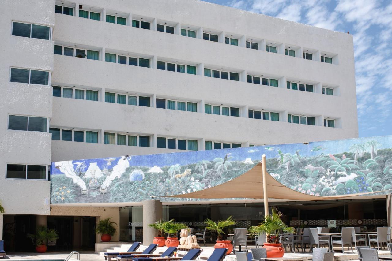 Hotel Los Aluxes メリダ エクステリア 写真
