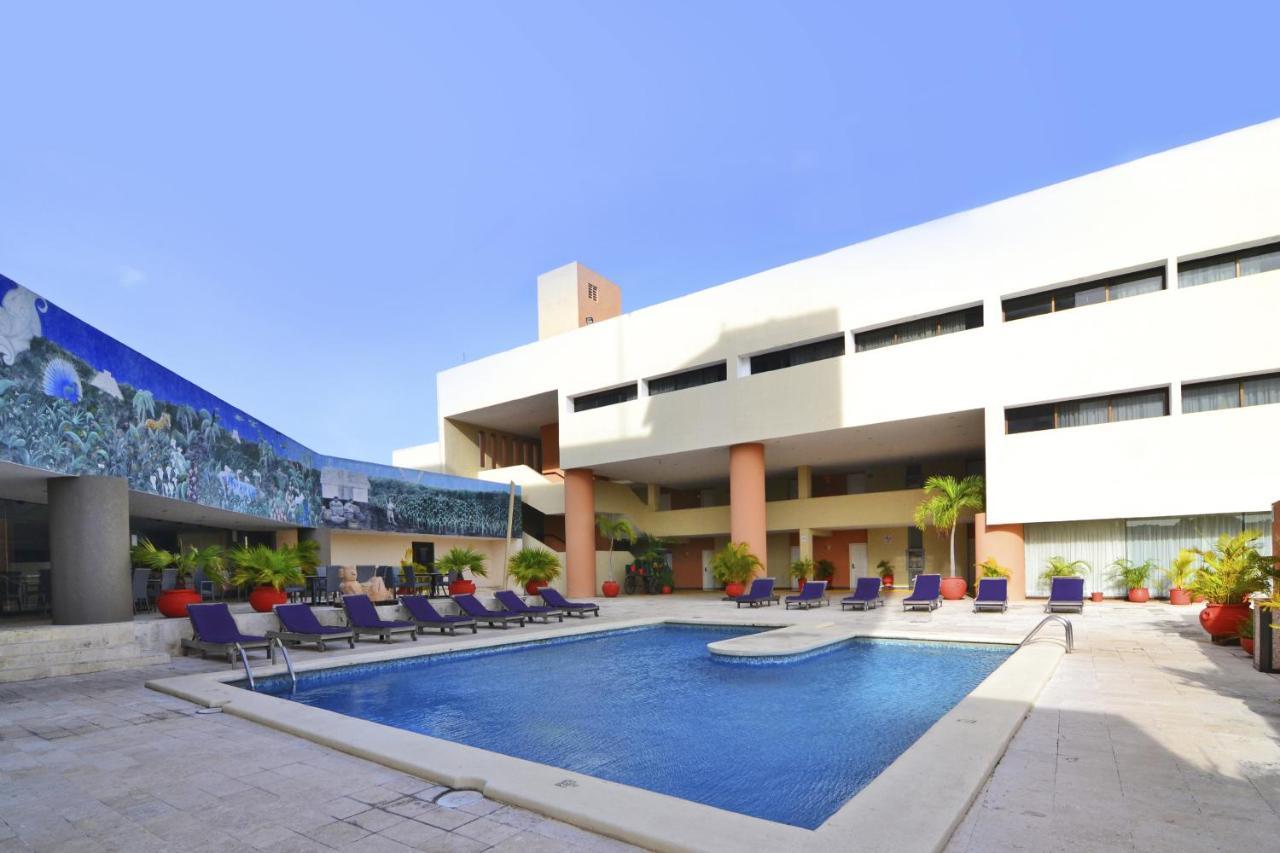 Hotel Los Aluxes メリダ エクステリア 写真